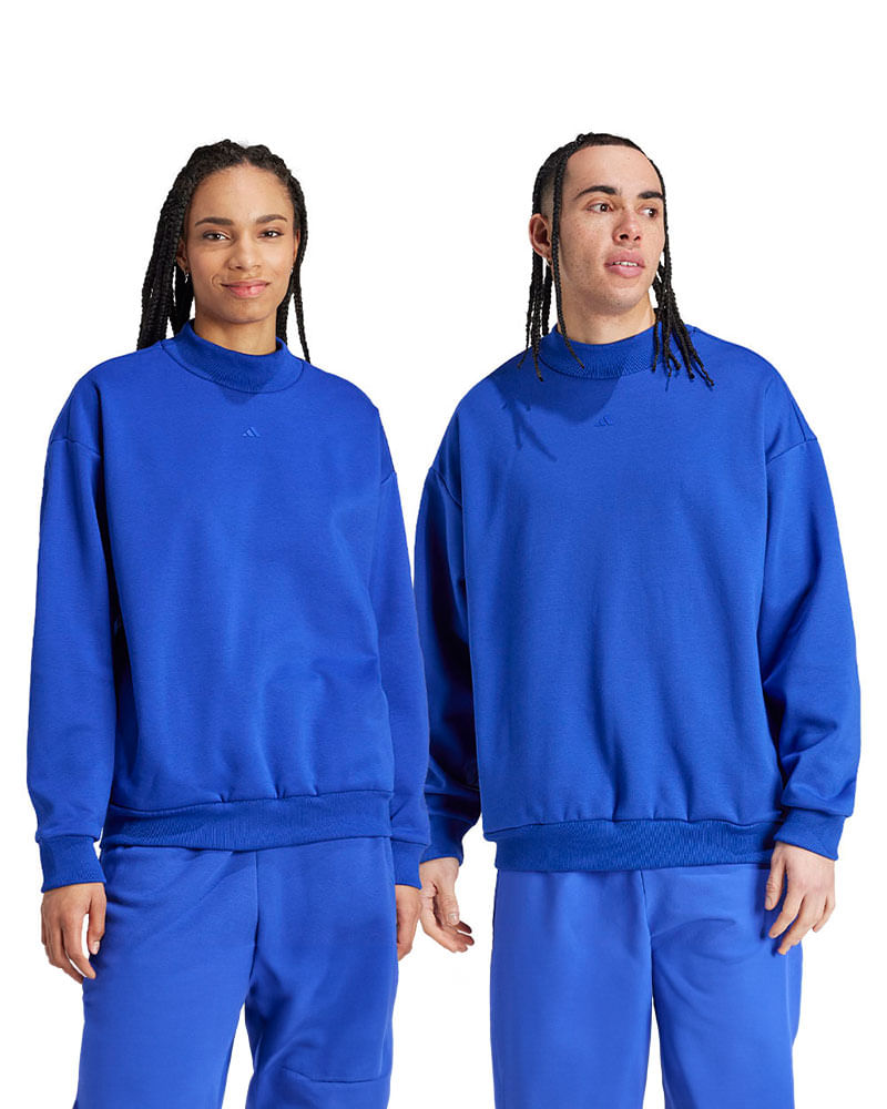 Blusa-adidas-Fleece-Crew-Unissex