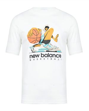 Camiseta New Balance Hoops Basket Masculina