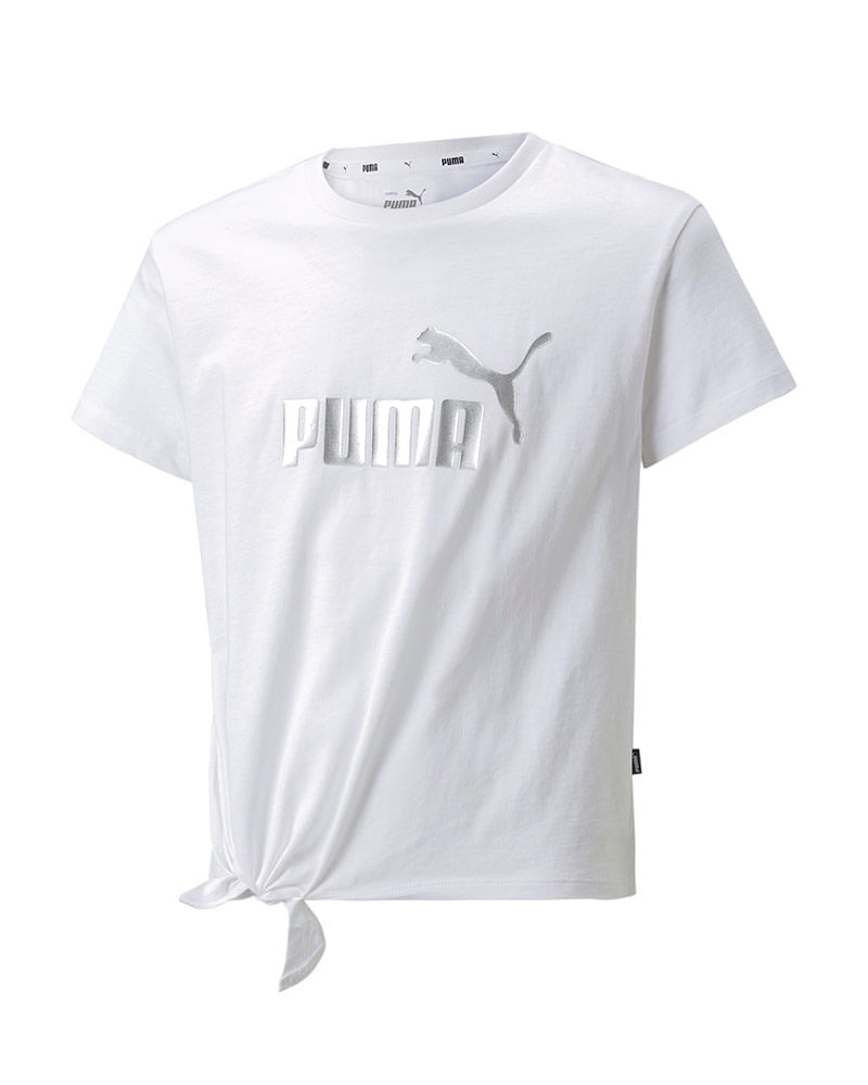 Camiseta-Puma-Ess-Logo-Knotted-Infantil