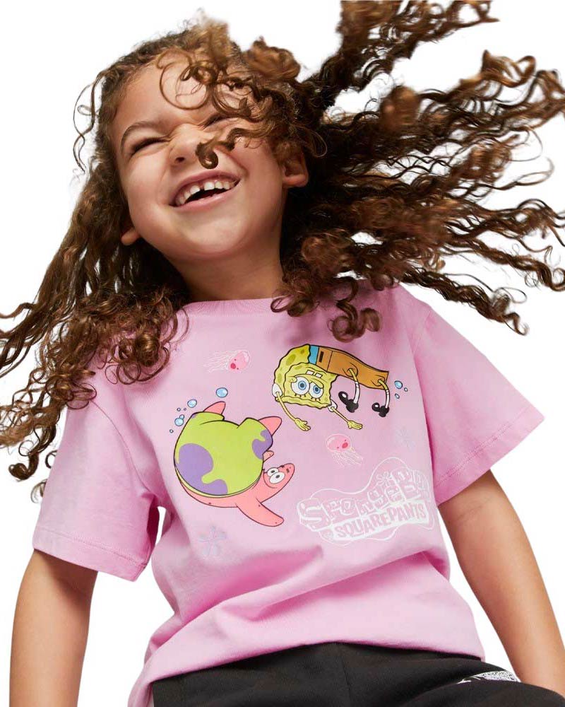 Camiseta-Puma-X-Bob-Esponja-Infantil