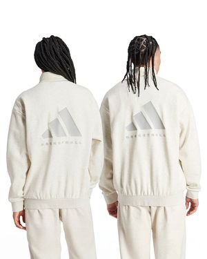 Moletom adidas Meio Zíper Unissex