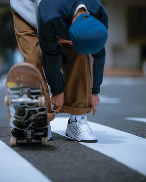 Calça Vans Check-5 Baggy Denim Masculina