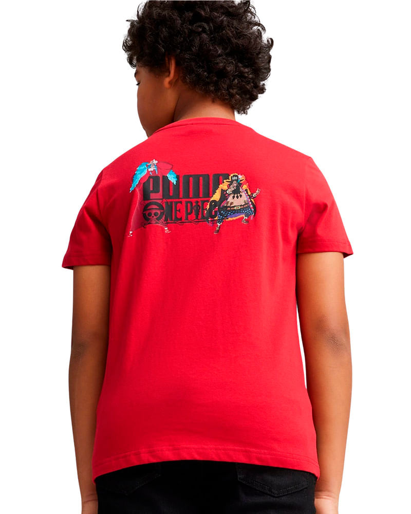 Camiseta-Puma-X-One-Piece-Graphic-Infantil