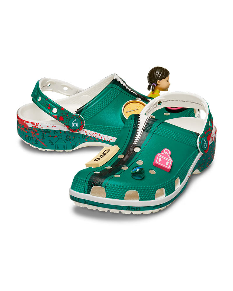 Sandalia-Crocs-Squid-Game-Classic-Clog-Unissex