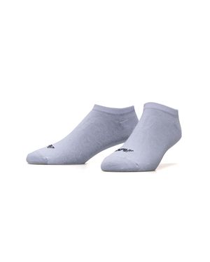 Meia New Balance Cano Invisível Kit 3 pares Unissex