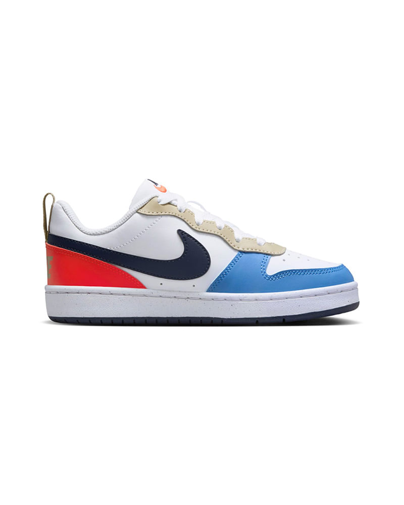 Tenis-Nike-Court-Borough-Low-Recraft-GS-Infantil