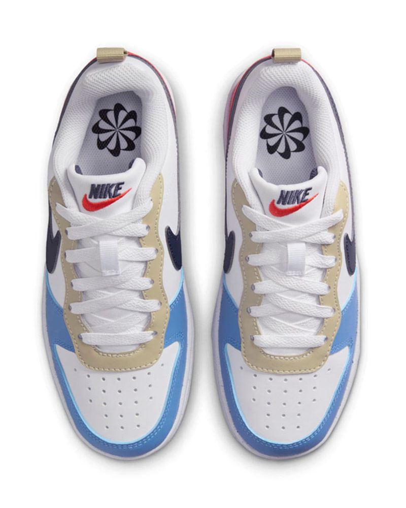 Tenis-Nike-Court-Borough-Low-Recraft-GS-Infantil
