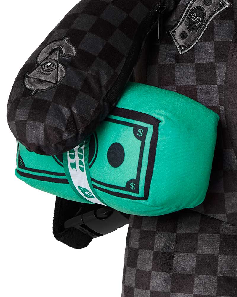 Mochila-Sprayground-Unfinished-Shark-Moneybear-Unissex
