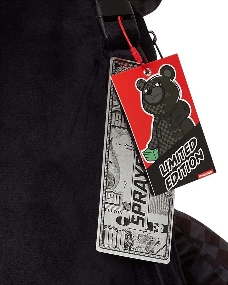 Mochila-Sprayground-Unfinished-Shark-Moneybear-Unissex