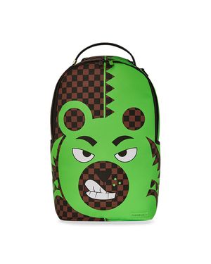 Mochila Sprayground Green Money Bear Dlxsv Unissex