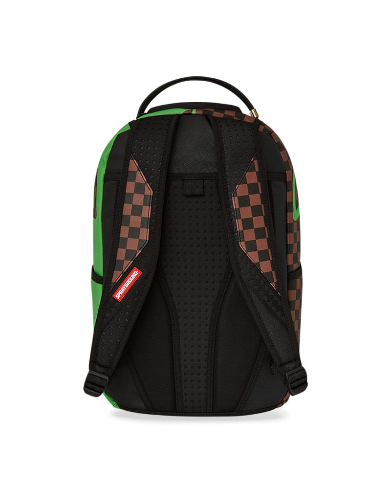 Mochila-Sprayground-Green-Money-Bear-Dlxsv-Unissex