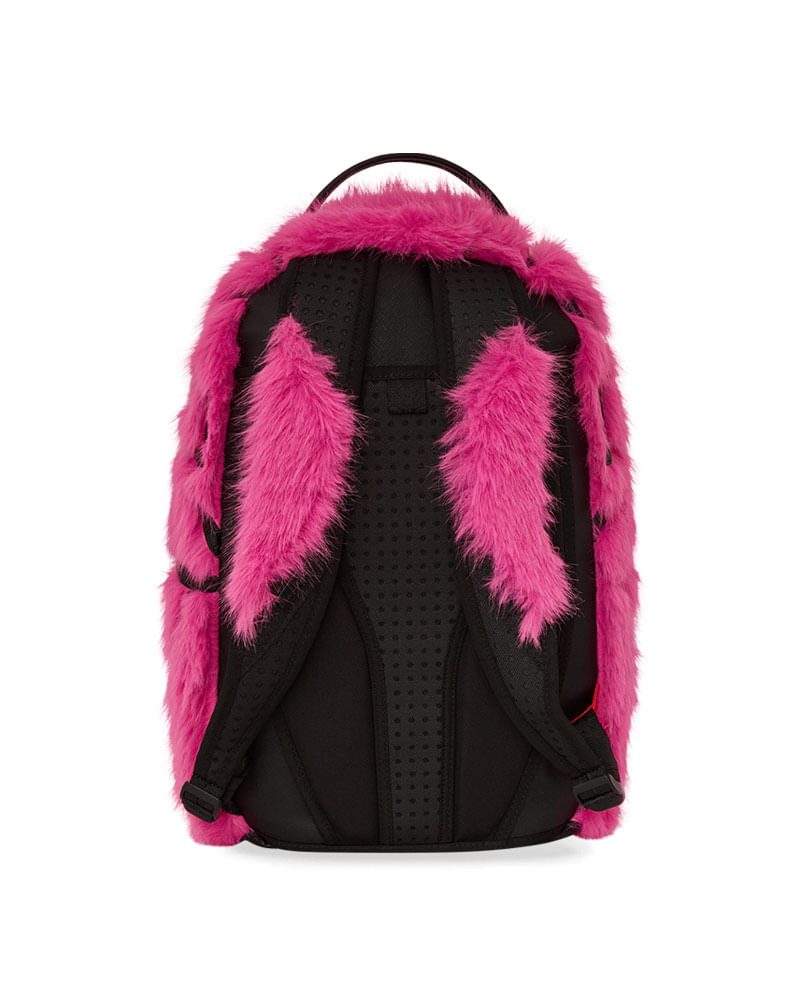 Mochila-Sprayground-A.I.-Pink-Fur-Unissex