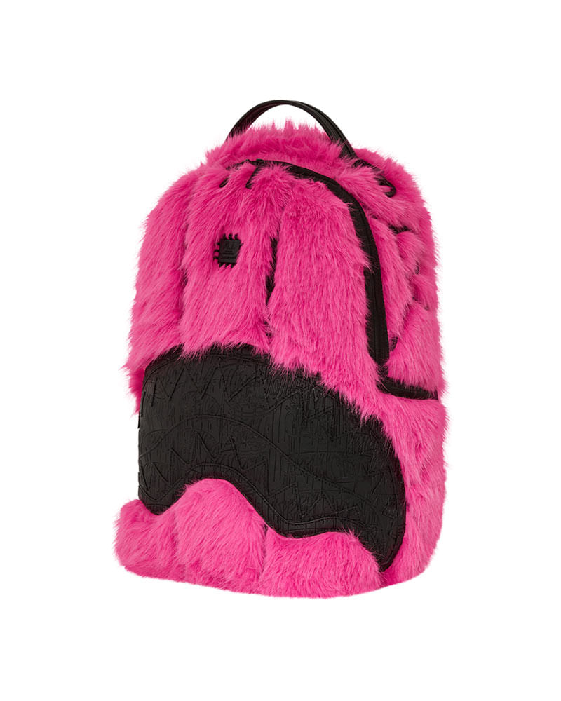 Mochila-Sprayground-A.I.-Pink-Fur-Unissex
