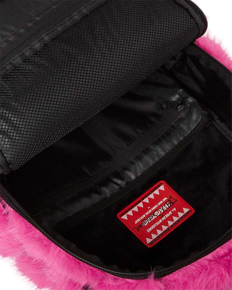 Mochila-Sprayground-A.I.-Pink-Fur-Unissex