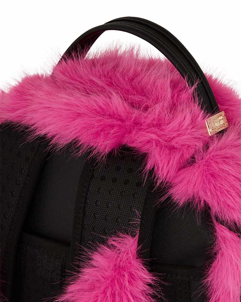 Mochila-Sprayground-A.I.-Pink-Fur-Unissex