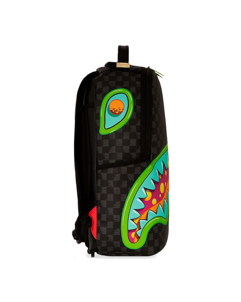 Mochila-Sprayground-Slime-Takeover-Dlxsv-Unissex