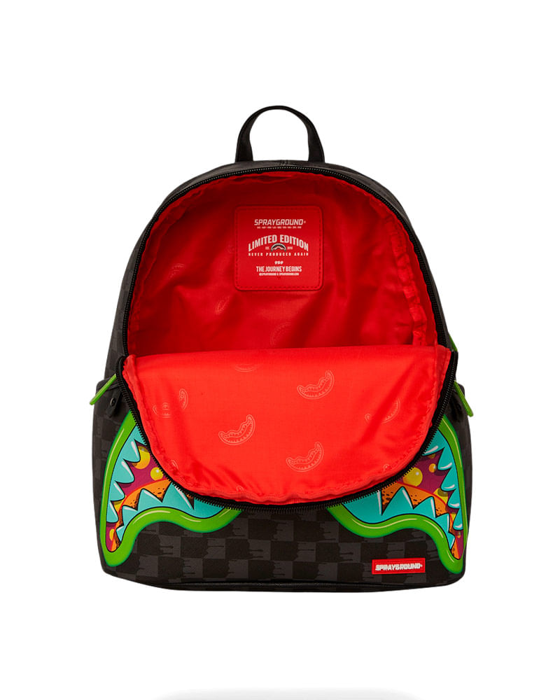 Mochila-Sprayground-Slime-Takeover-Savage-Unissex