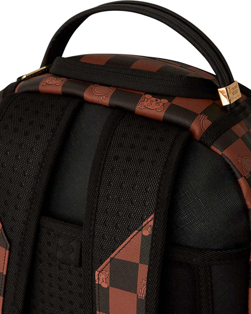 Mochila-Sprayground-Peeking-Character-Check-Dlxr-Unissex
