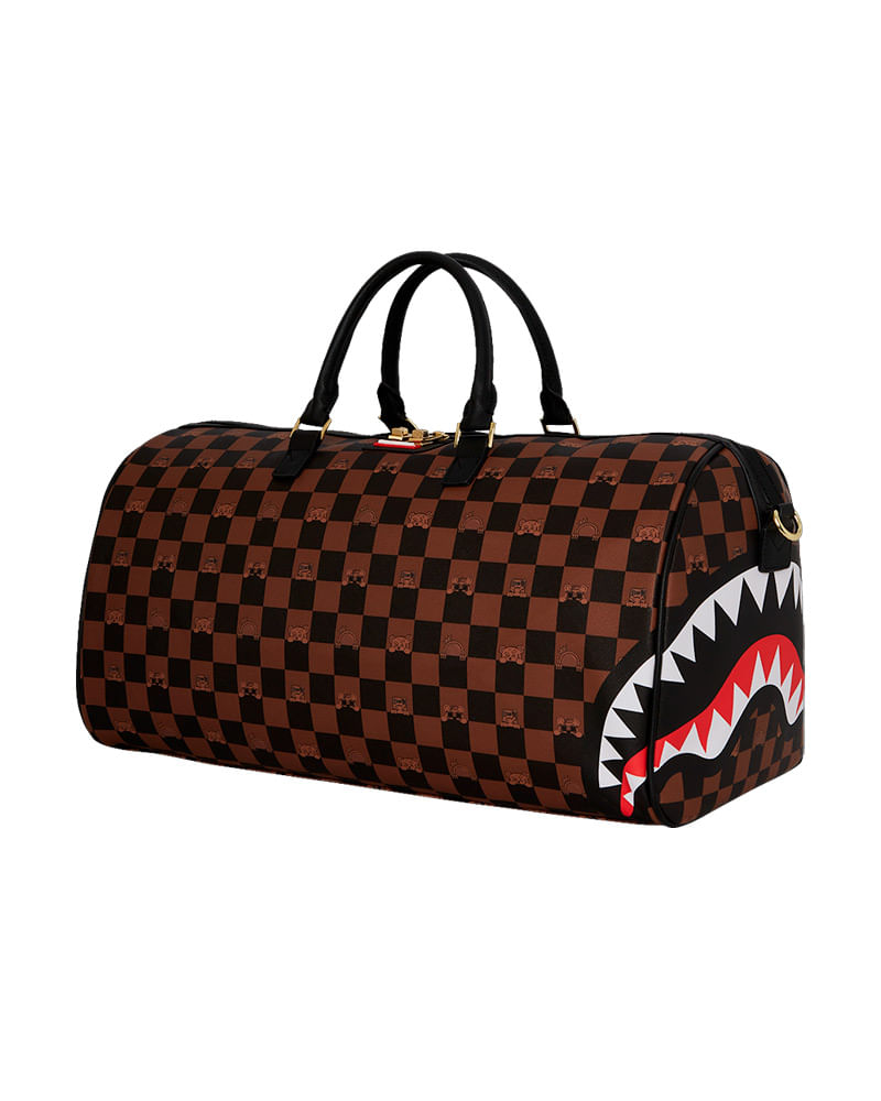 Bolsa-Sprayground-Peeking-Character-Large-Duffle-Unissex