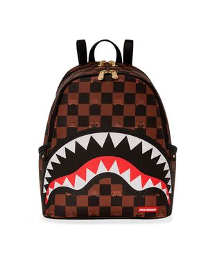 Mochila Sprayground Peeking Character Check Savage Unissex