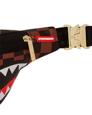 Bolsa Sprayground Peeking Character Check Savvy Crossbody Unissex
