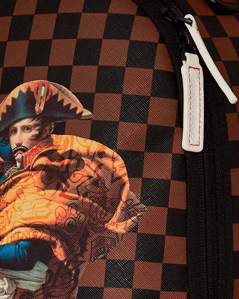 Mochila-Sprayground-France-Napoleon-Checkers-Dlxsv-Unissex