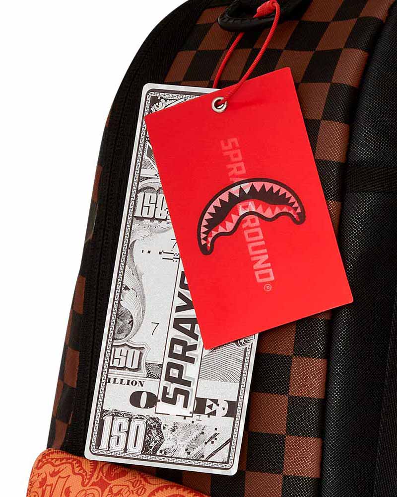Mochila-Sprayground-France-Napoleon-Checkers-Dlxsv-Unissex