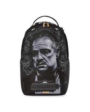 Mochila Sprayground Strictly Business The Godfather Collab Unissex