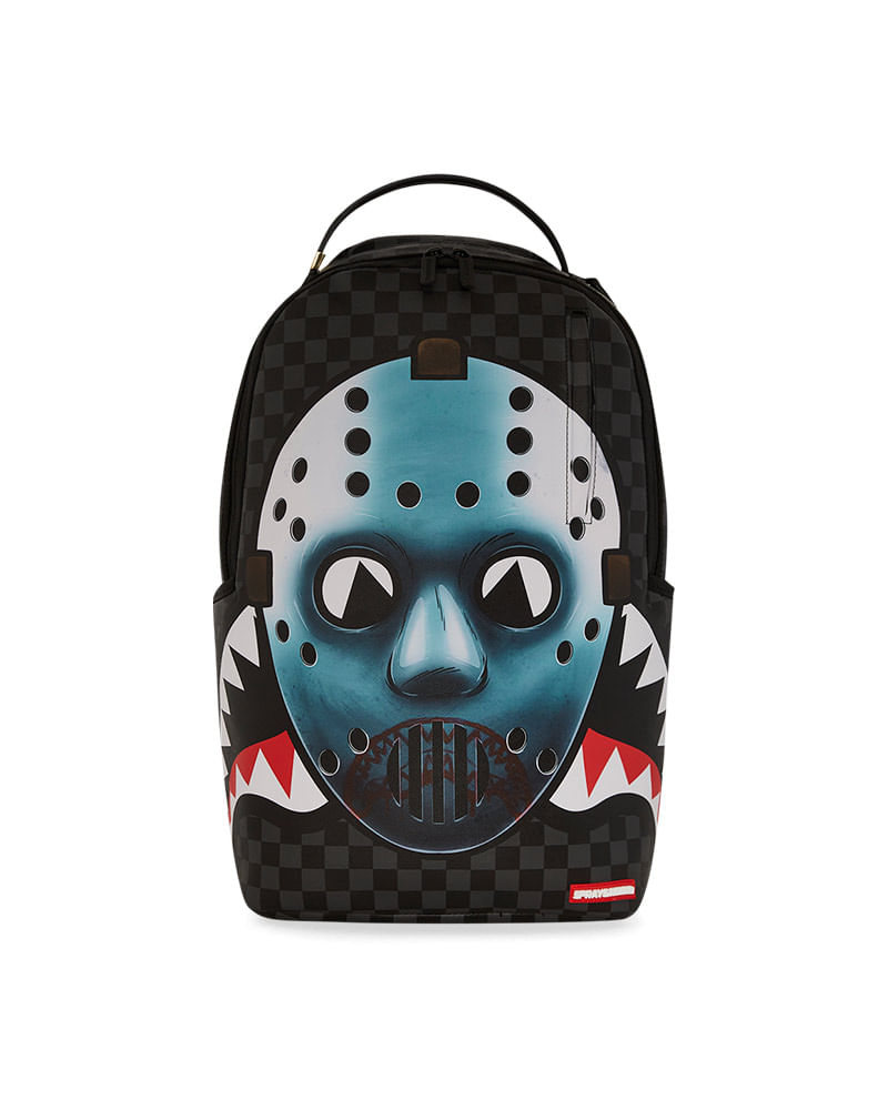 Mochila-Sprayground-Hockey-Mask-Sharkmouth-Dlxsv-Unissex