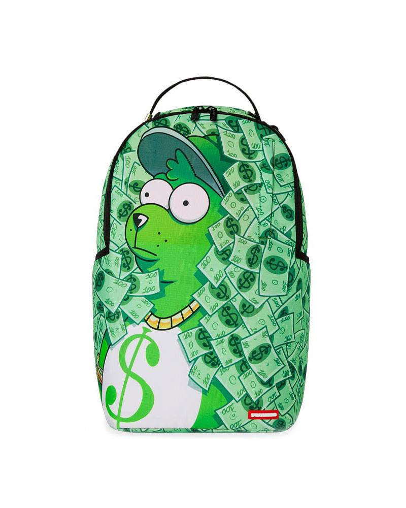 Mochila-Sprayground-Money-Bear-Money-Bush-Dlxr-Unissex