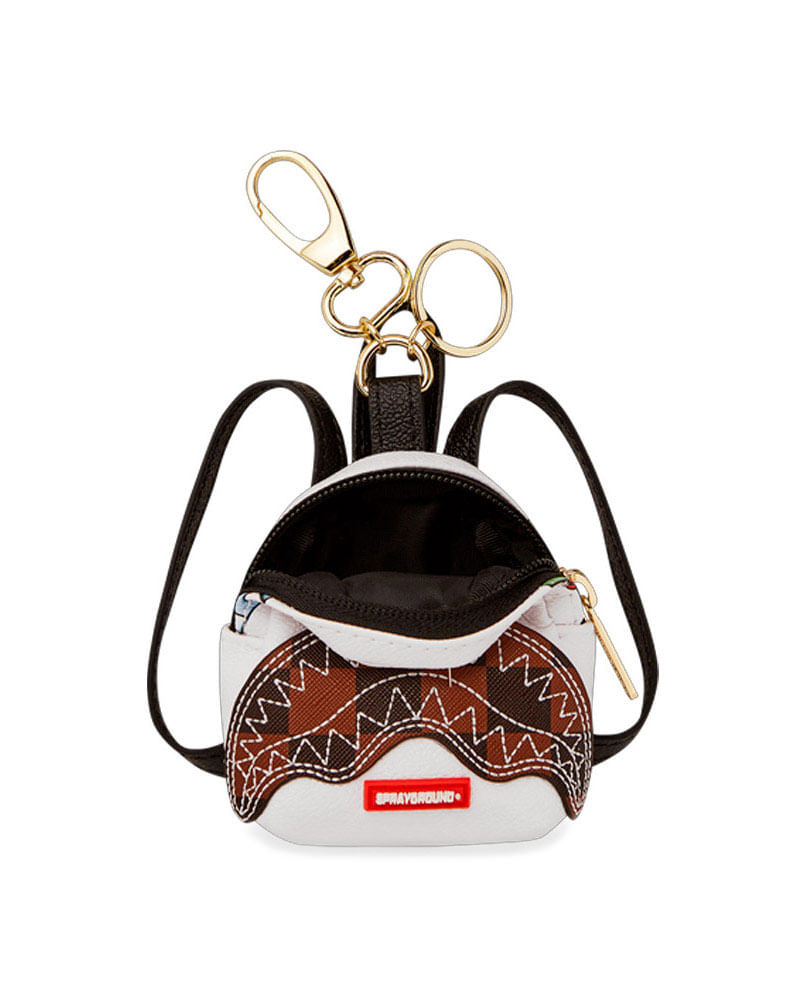 Mochila-Sprayground-Paris-Patch-Check-Keychain-Unissex