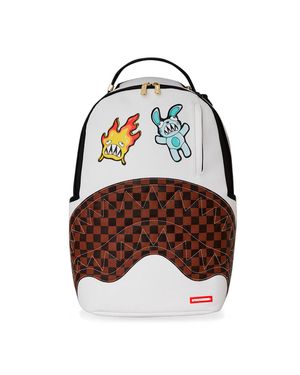 Mochila Sprayground Paris Patch Check Dlxsv Unissex