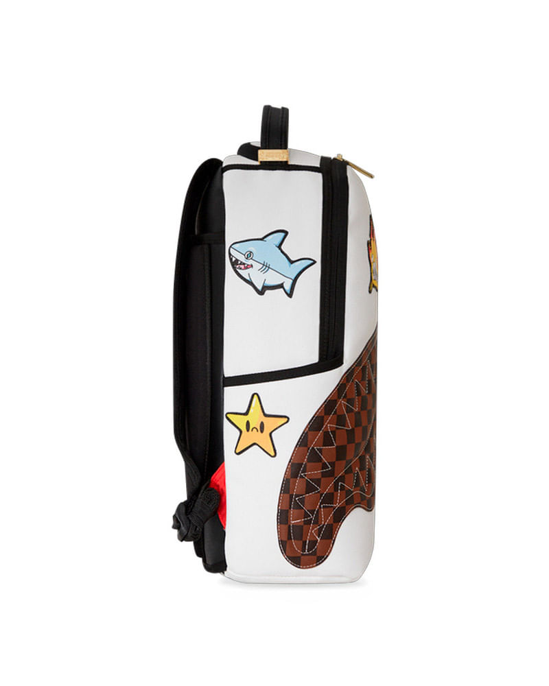 Mochila-Sprayground-Paris-Patch-Check-Dlxsv-Unissex
