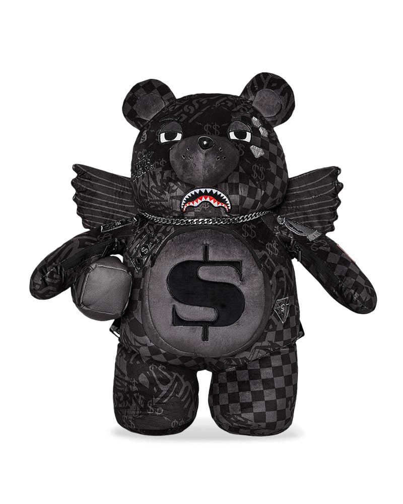 Mochila-Sprayground-3am-Check-Wingman-Bear-Unissex