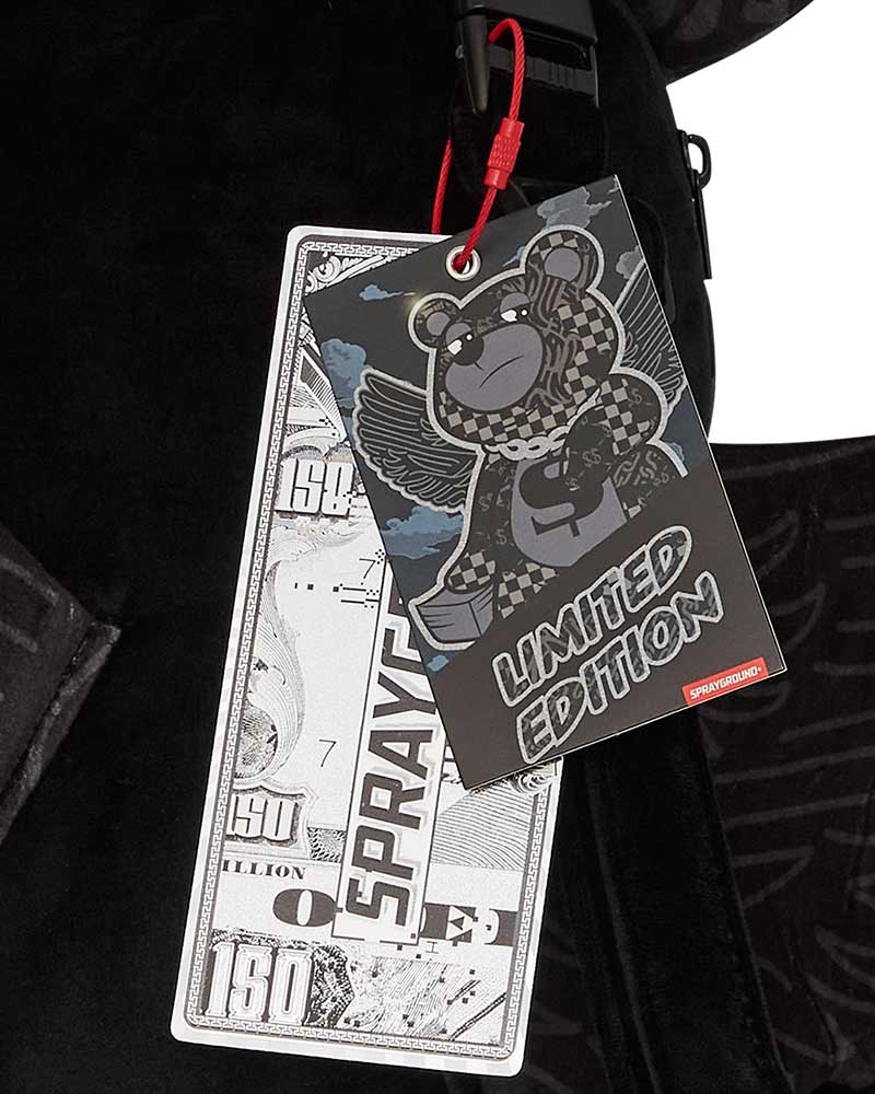 Mochila-Sprayground-3am-Check-Wingman-Bear-Unissex