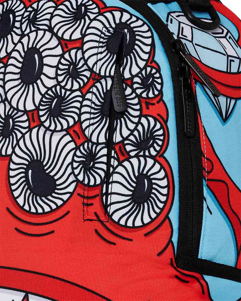 Mochila-Sprayground-Jorge-Rodriguez-Eyez-Red-Monster-Unissex