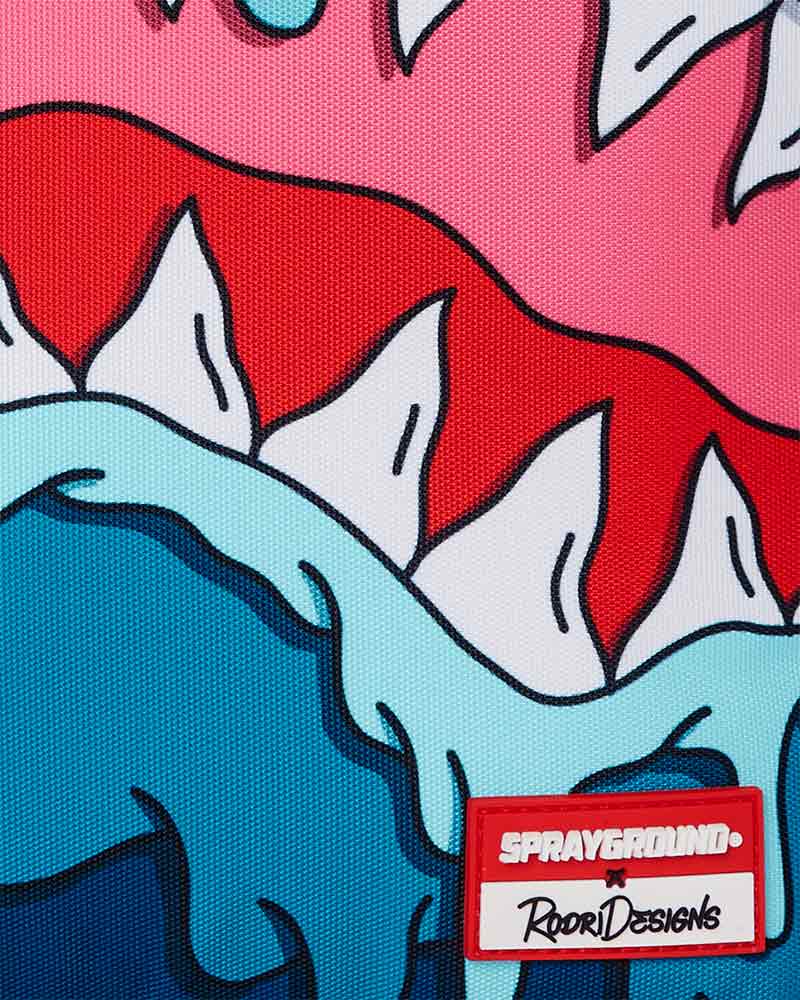 Mochila-Sprayground-Jorge-Rodriguez-Blue-Dripz-Unissex