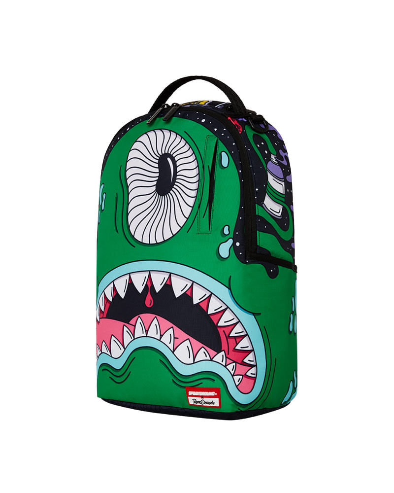 Mochila-Sprayground-Jorge-Rodriguez-Green-Alien-Dlxsv-Unissex