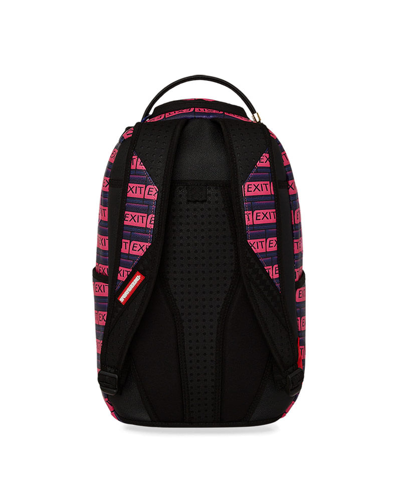 Mochila-Sprayground-Exit-Pink-Stripe-Unissex