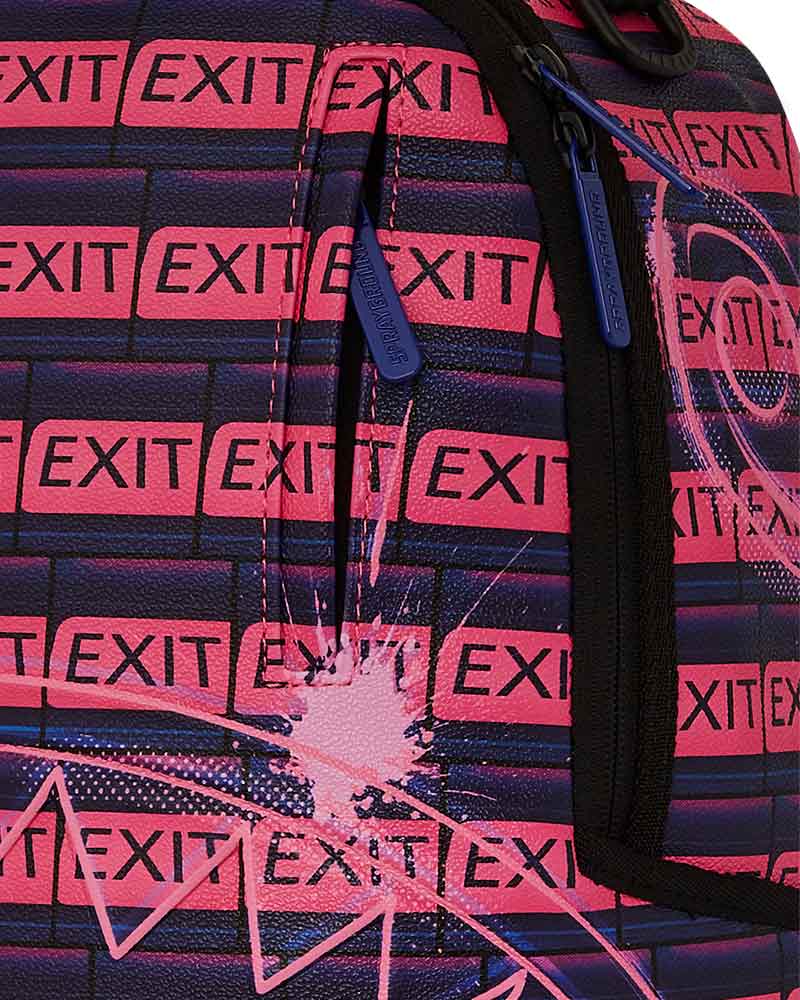 Mochila-Sprayground-Exit-Pink-Stripe-Unissex
