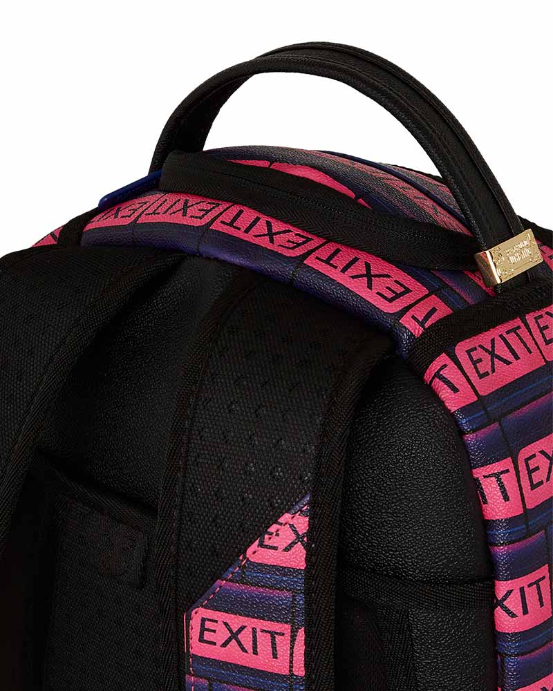 Mochila-Sprayground-Exit-Pink-Stripe-Unissex