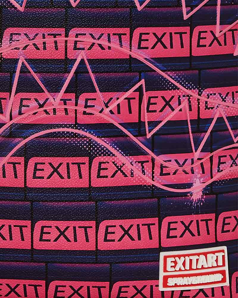Mochila-Sprayground-Exit-Pink-Stripe-Unissex