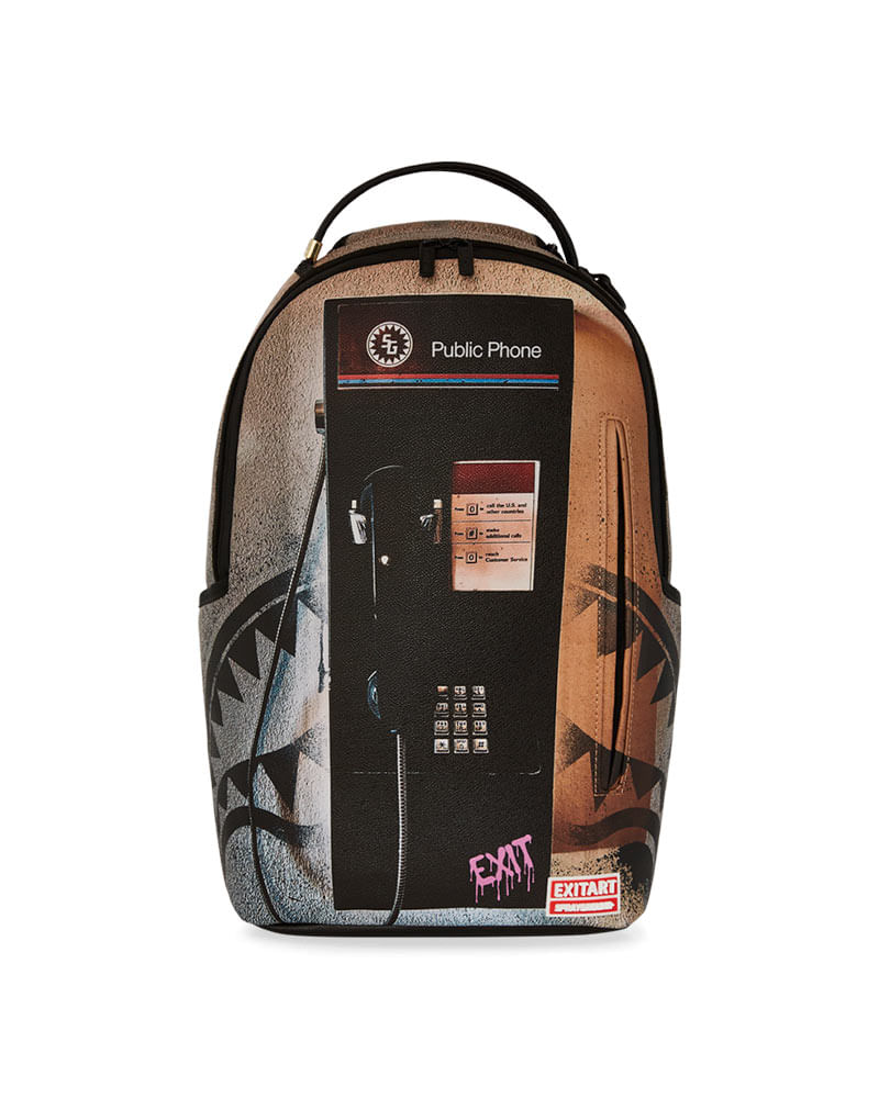 Mochila-Sprayground-Exit-Pay-Phone-Unissex