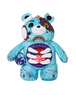 Mochila Sprayground Zombie Bear Plush Bear Unissex