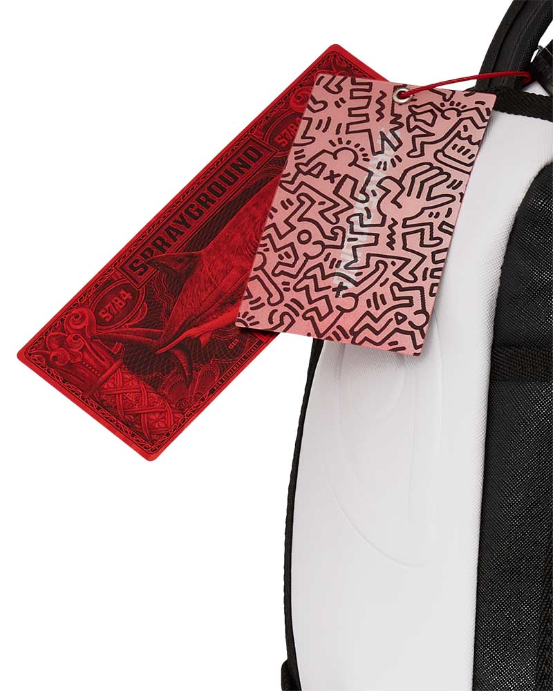 Mochila-Sprayground-Keith-Harring-Big-Blue-Purse-Art-Unissex