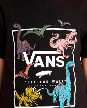 Camiseta Vans Glow Dino Infantil