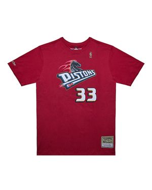 Camiseta Mitchell & Ness Detroit Pistons Masculina