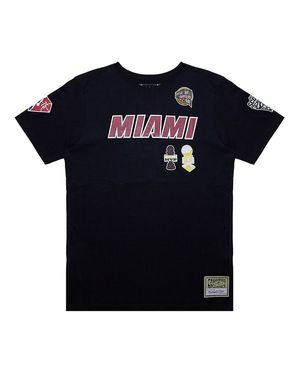 Camiseta Mitchell & Ness Wade Miami Heat Masculina