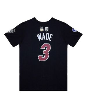 Camiseta Mitchell & Ness Wade Miami Heat Masculina