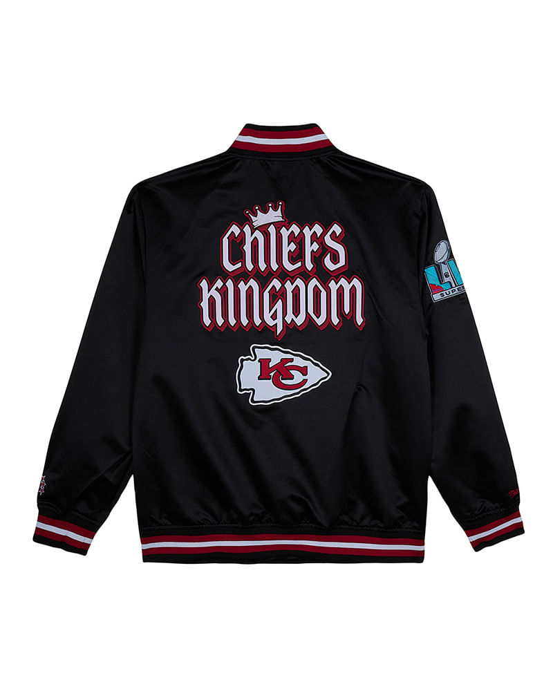 Jaqueta Mitchell & Ness Kansas City Chiefs Masculina| Jaqueta é na